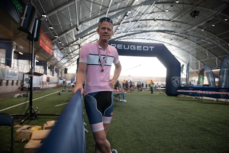 STÅR TIL STRYK: Kaptein i Holmenkollen CK, Anders Sætre, var en av mange som ikke lot seg imponere av organisering av Lillehammer-Oslo. Foto: Henrik Alpers.  STÅR TIL STRYK: Kaptein i Holmenkollen CK, Anders Sætre, var en av mange som ikke lot seg imponere av organisering av Lillehammer-Oslo. Foto: Henrik Alpers.