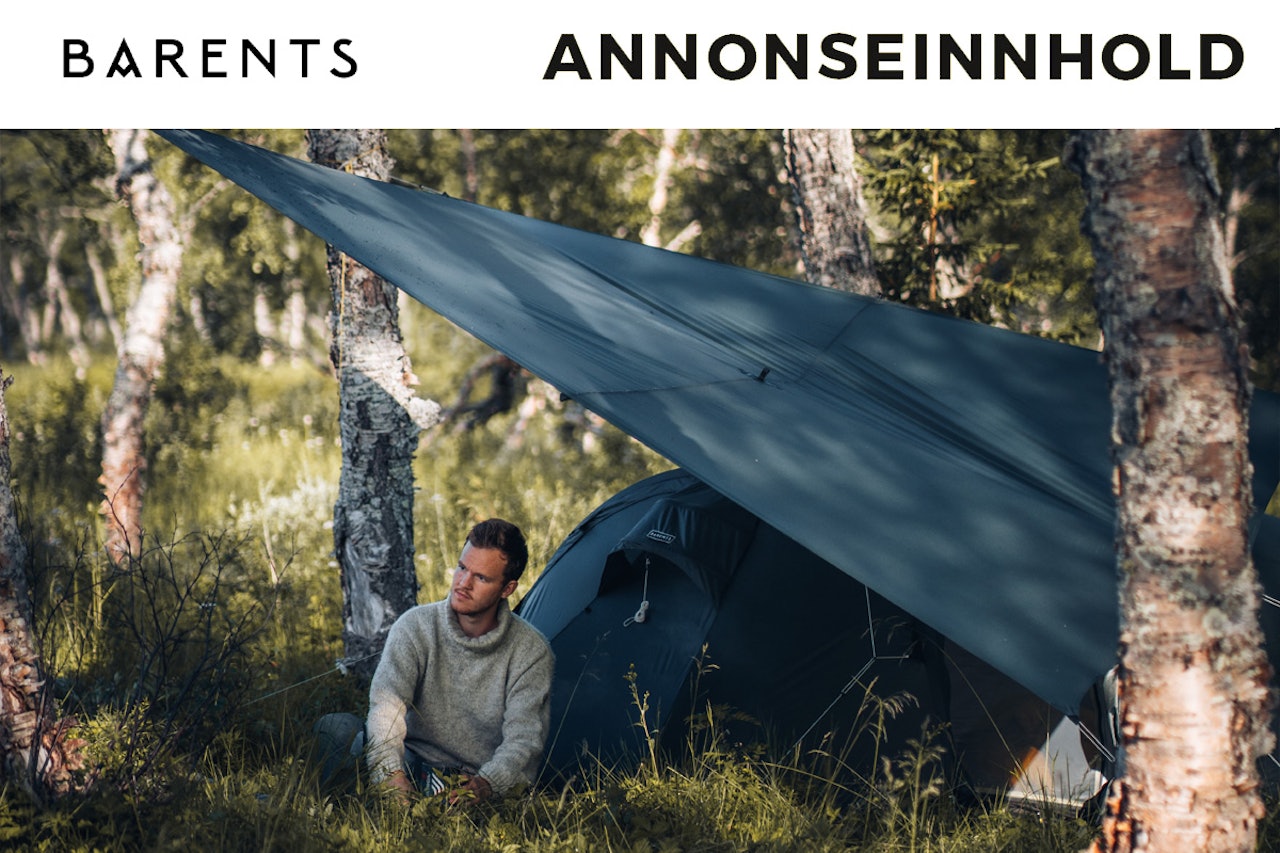 Telt, tarp og soveposer er Barents Outdoor sin spesialitet. Foto: Kasper Eliassen