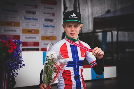 MEDALJEKANDIDAT: Jørgen Nordhagen er norgesmester på tempo. Tirsdag skal han kjempe om VM-tittelen i juniorklassen. Foto: Henrik Alpers MEDALJEKANDIDAT: Jørgen Nordhagen er norgesmester på tempo. Tirsdag skal han kjempe om VM-tittelen i juniorklassen. Foto: Henrik Alpers