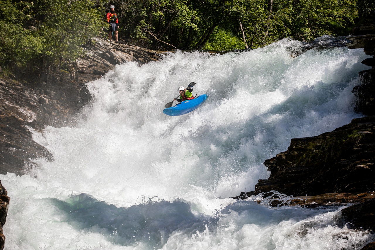 HOLY DIVER: Det siste stryket på finalestrekningen er nokså tøft. Foto: Ekstremsportveko HOLY DIVER: Det siste stryket på finalestrekningen er nokså tøft. Foto: Ekstremsportveko
