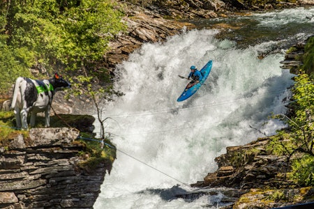 VERDENSMESTERE KÅRET: Det ble fransk og tsjekkisk seier i fredagens VM i brattpadling på Voss. Foto: Ekstremsportveko VERDENSMESTERE KÅRET: Det ble fransk og tsjekkisk seier i fredagens VM i brattpadling på Voss. Foto: Ekstremsportveko