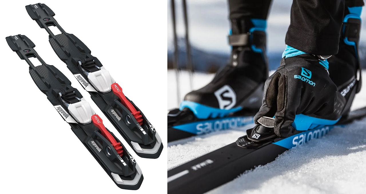 STRIDENS KJERNE: Rottefella Move til venstre og Salomon Shift-In til høyre. STRIDENS KJERNE: Rottefella Move til venstre og Salomon Shift-In til høyre.