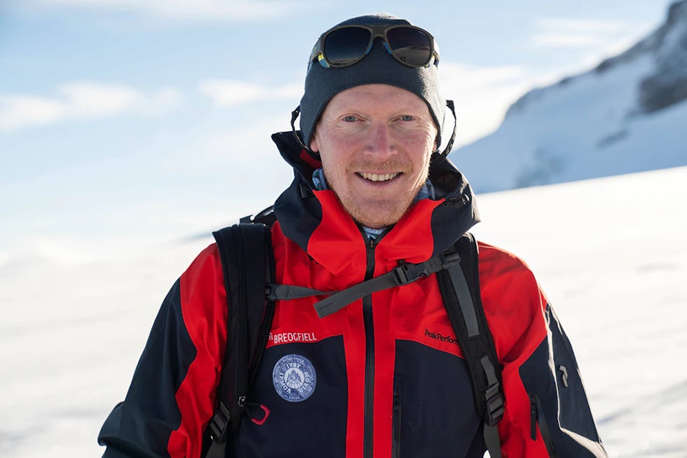Halvor Dannevig er tindevegleder og forsker på Vestlandsforskning, og han holder foredrag på High Camp Turtagrø om klimaendringenes effekt på fjellet.