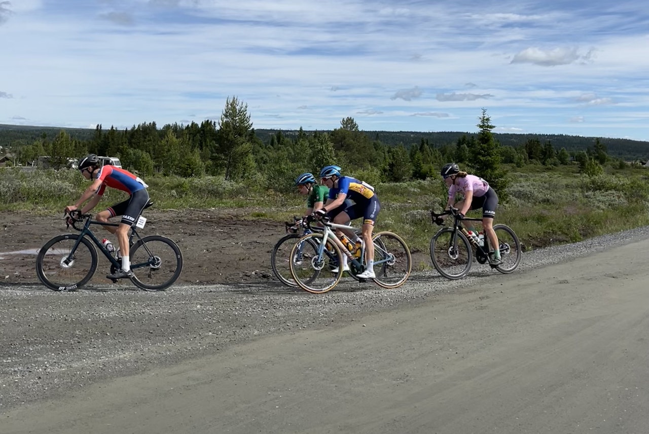 TRE AV TRE: Kamilla Aasebø fra SK Rye vant for tredje gang på tredje forsøk. Foto: Tour te Fjells