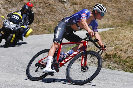 FERDIG: Nederlandske Mathieu Van der Poel har hatt en kjip Tour de France, og har brutt konkurransen. Foto: Cor Vos FERDIG: Nederlandske Mathieu Van der Poel har hatt en kjip Tour de France, og har brutt konkurransen. Foto: Cor Vos