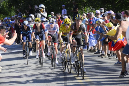 SPENNING: Jonas Vingegaard og Tadej Pogacar kriger om sammenlagtseieren i årets Tour de France. Foto: Cor Vos SPENNING: Jonas Vingegaard og Tadej Pogacar kriger om sammenlagtseieren i årets Tour de France. Foto: Cor Vos