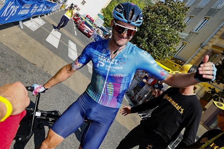 VANT: Hugo Houle (31) vant den 16. etappen i Tour de France i 2022. Foto: Cor Vos Hugo Houle