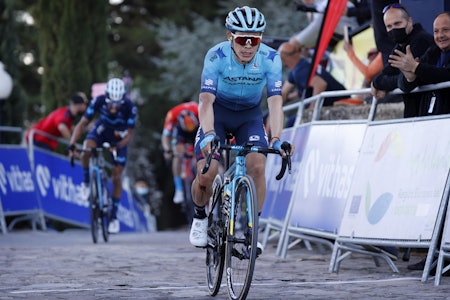 SUSPENDERT: Miguel Ángel López, her i aksjon under Vuelta a Andalucía tidligere i år. Foto: Cor Vos