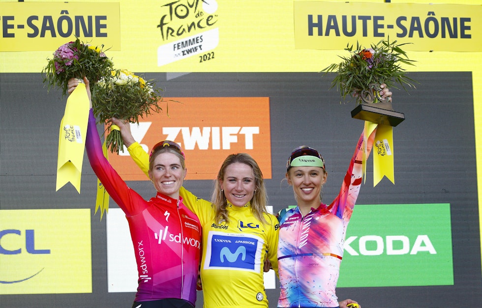 TOUR DE FRANCE-VINNER: Annemiek van Vleuten ble historisk som den første vinneren av Tour de France Femmes. Foto: Cor Vos