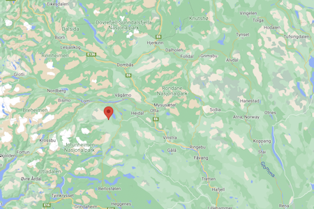 OMKOM: En elvepadler omkom i Smådøla i Lom. Foto: Google Maps Omkom i Smådøla.