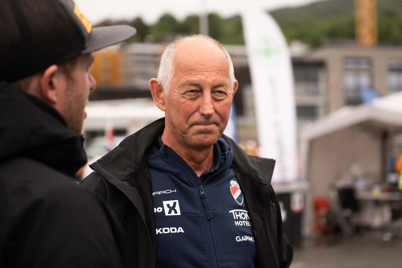 SPORTSSJEF I NCF: Hans Falk har fått akutt leukemi. Foto: Henrik Alpers SPORTSSJEF I NCF: Hans Falk har fått akutt leukemi. Foto: Henrik Alpers