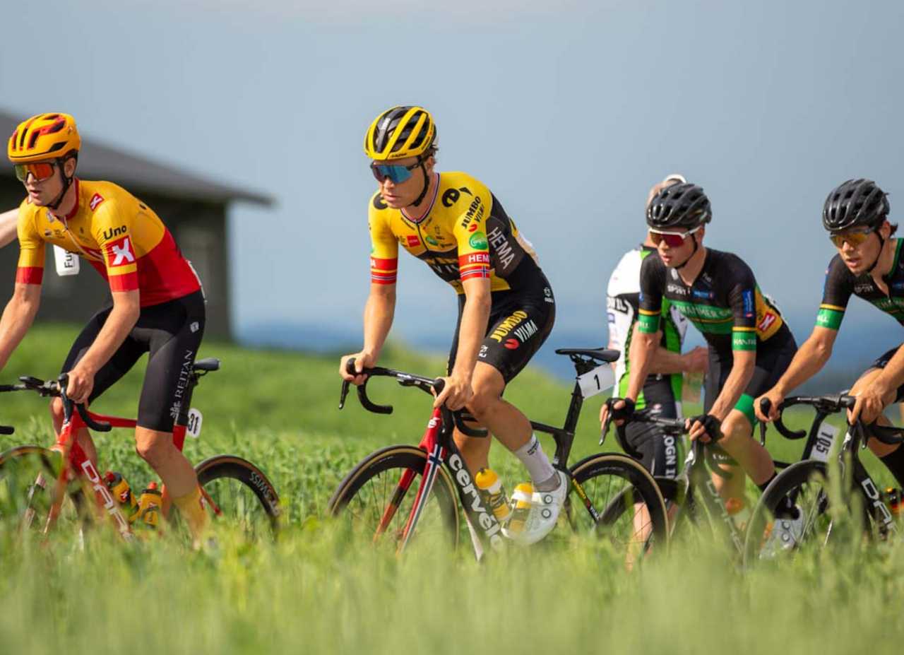 VUELTAEN RYKER: Tobias Foss blir ikke å se i Vuelta a España. Foto: Elisabeth Almhjell
