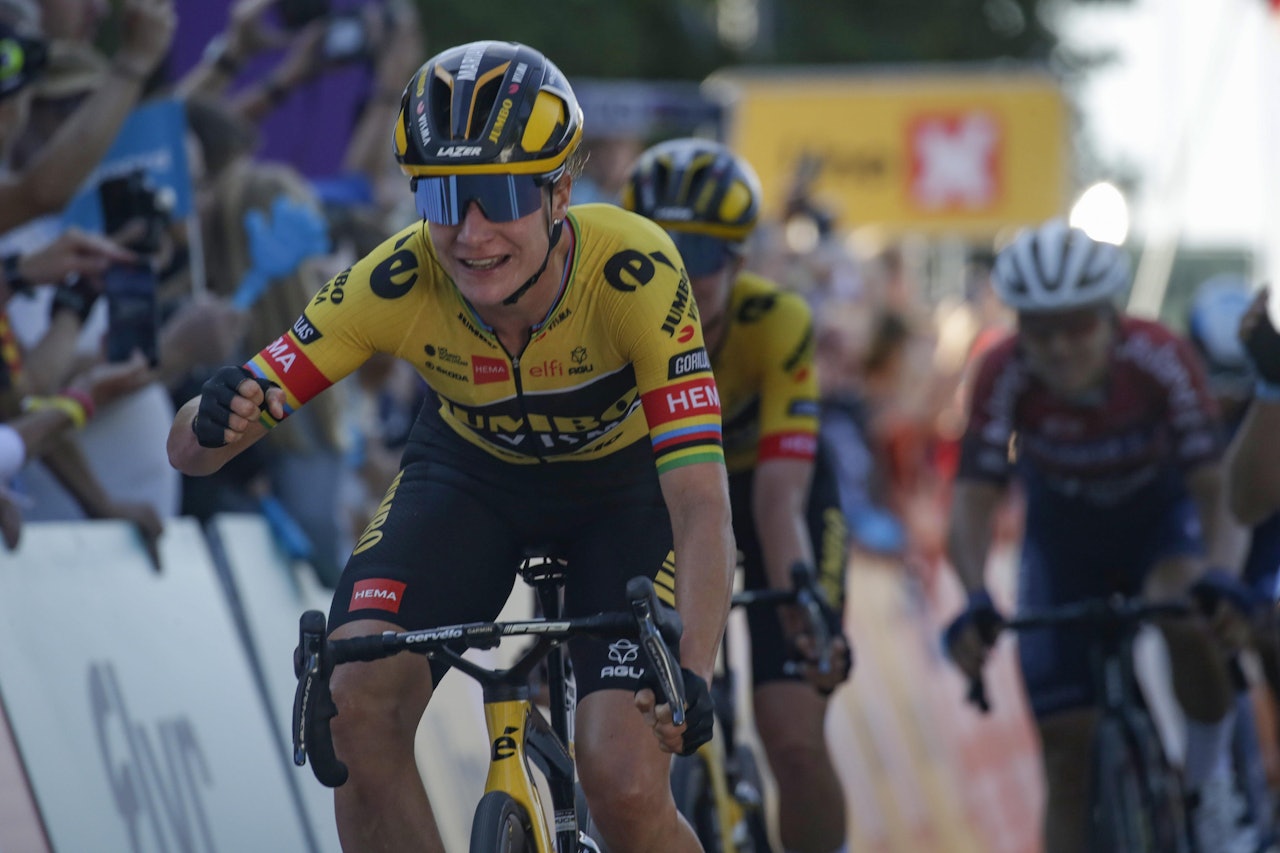 VANT: Marianne Vos spurtet inn til seier på den første etappen av Tour of Scandinavia. Foto: Cor Vos