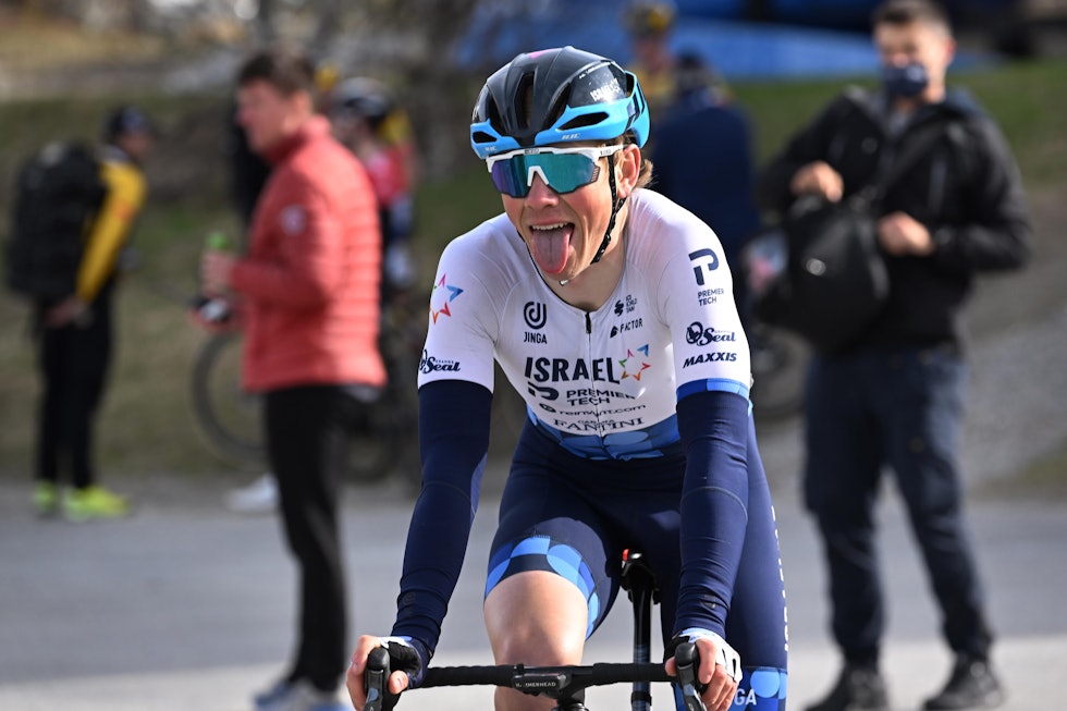 FÅR IKKE VÆRE MED: Carl Fredrik Hagen blir sendt til Vuelta a Espana, og får ikke deltatt i klatrekongen. Foto: Cor Vos.