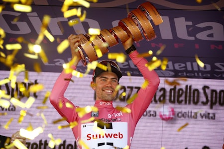 GIR SEG: Karrieren er over for Tom Dumoulin, mannen som vant Giro d'Italia i 2017. Foto: Cor Vos