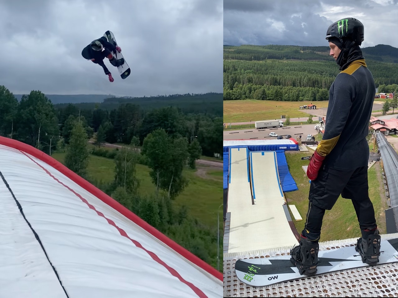 NY ARENA: Skifenomen Birk Ruud har satt seg nye noen hårete mål på snowboard. NY ARENA: Skifenomen Birk Ruud har satt seg nye noen hårete mål på snowboard.