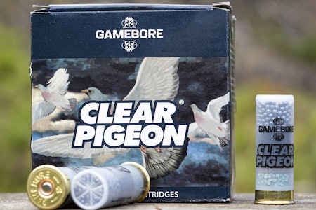 TEST: Gamebore Clear Pigeon Gamebore Clear Pigeon haglepatroner test