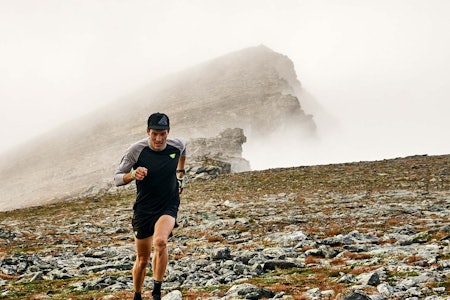 KLAR: Sebastian Krogvig er klar for UTMB 2022. Målet er topp fem. Foto: Sebastian Mamaj sebastian krogvig