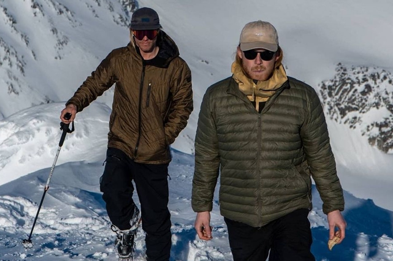 SKIFILM: Christopher Lange og Trygg Lindkjølen har laget skifilm som du kan se på årets Film Tour. Foto: Privat Christopher Lange og Trygg Lindkjølen.