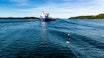 HAIK FRA MADEIRA: Lasteskipet Patnos fra Madeira er ett av mange «surfbare» skip som går inn og ut av Oslofjorden hver eneste dag. Foto: Christian Nerdrum