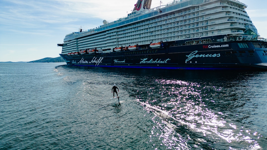 INNENFOR EU: Har du ID-papirene i , er det bare å følge med til Tyskland. Foto: Christian Nerdrum INNENFOR EU: Har du ID-papirene i , er det bare å følge med til Tyskland. Foto: Christian Nerdrum