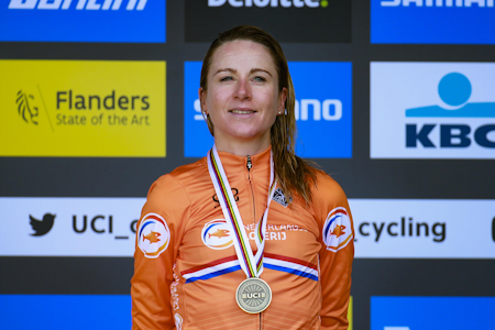 VAR STORFAVORITT: Annemiek van Vleuten, her etter bronse på tempo under fjorårets VM. Foto: Cor Vos