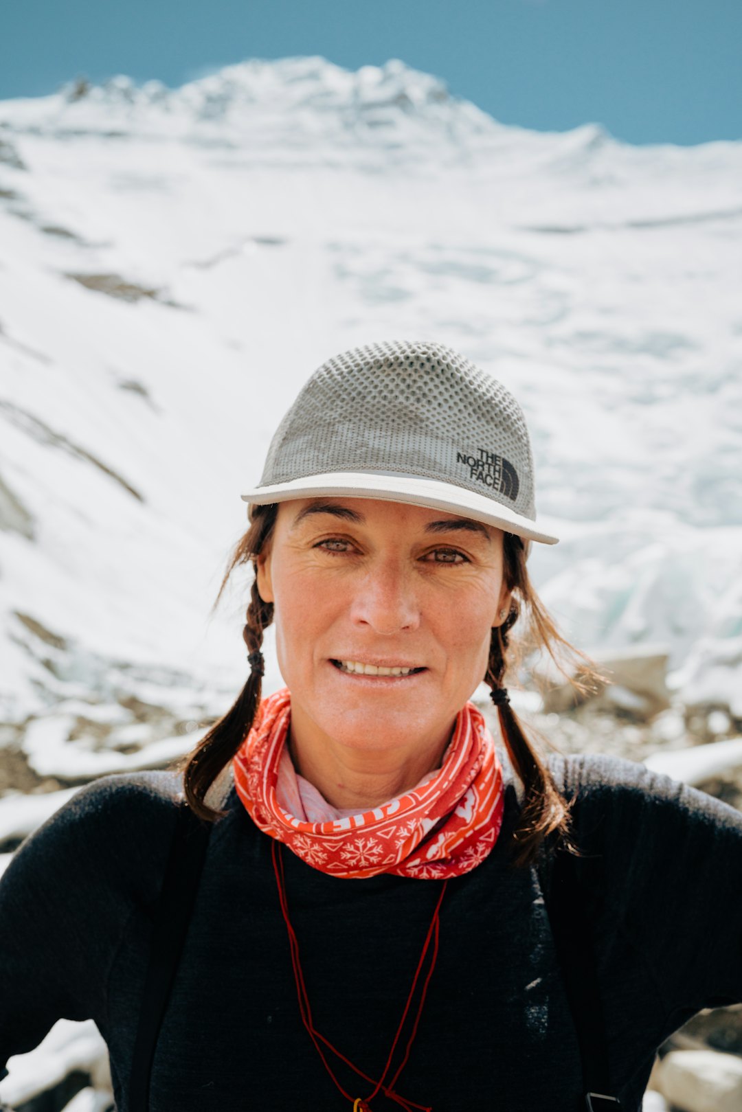 SAVNET: Hilaree Nelson er savnet på Manaslu. Dette bildet er fra Lhotse-ekspedisjonen i 2018. SAVNET: Hilaree Nelson er savnet på Manaslu. Dette bildet er fra Lhotse-ekspedisjonen i 2018.