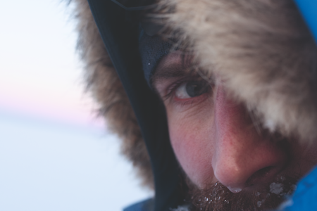 SPITSBERGEN PÅ LANGS: Vincent Colliard har etablert seg som en av Europas mest erfarne eventyrere. Foto: Caroline Côté vincent colliard