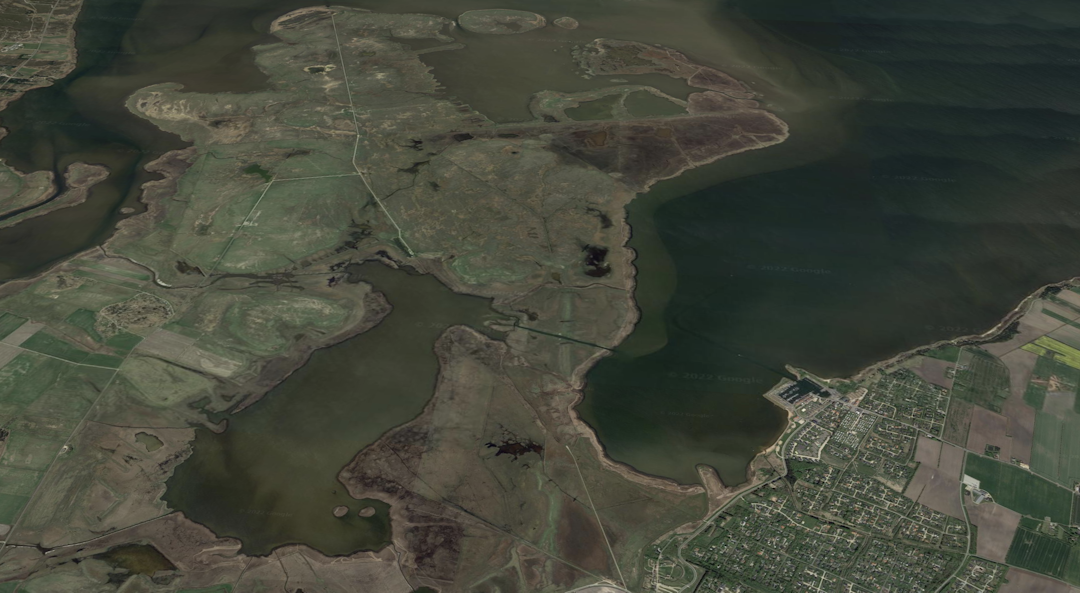BORK HAVN: Det er vanskelig å ikke se for seg mulighetene for flattvannsseiling i området rundt Bork Havn.