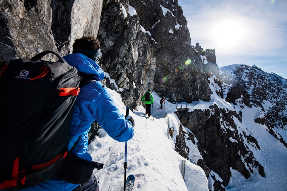 NYTT PASS: Artig travers på vei mot Strelapass. Foto: Mattias Fredriksson NYTT PASS: Artig travers på vei mot Strelapass. Foto: Mattias Fredriksson