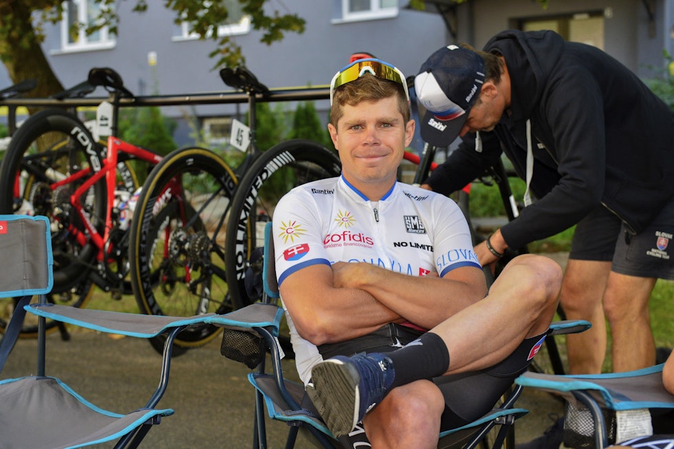 TAKKER FOR SEG: Juraj Sagan har fulgt lillebror Peter hele karrieren. VM i Australia ble hans siste ritt som profesjonell. Foto: Cor Vos TAKKER FOR SEG: Juraj Sagan har fulgt lillebror Peter hele karrieren. VM i Australia ble hans siste ritt som profesjonell. Foto: Cor Vos
