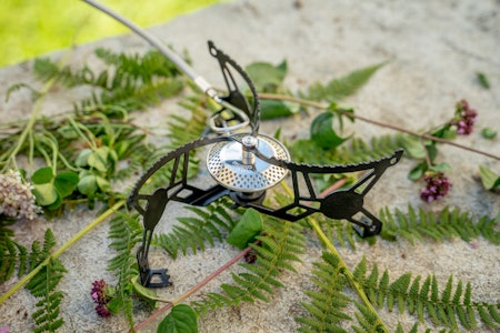 TEST AV BRENNERE: Optimus Vega er en liten og lekker brenner. Foto: Brynjar Tvedt brenner