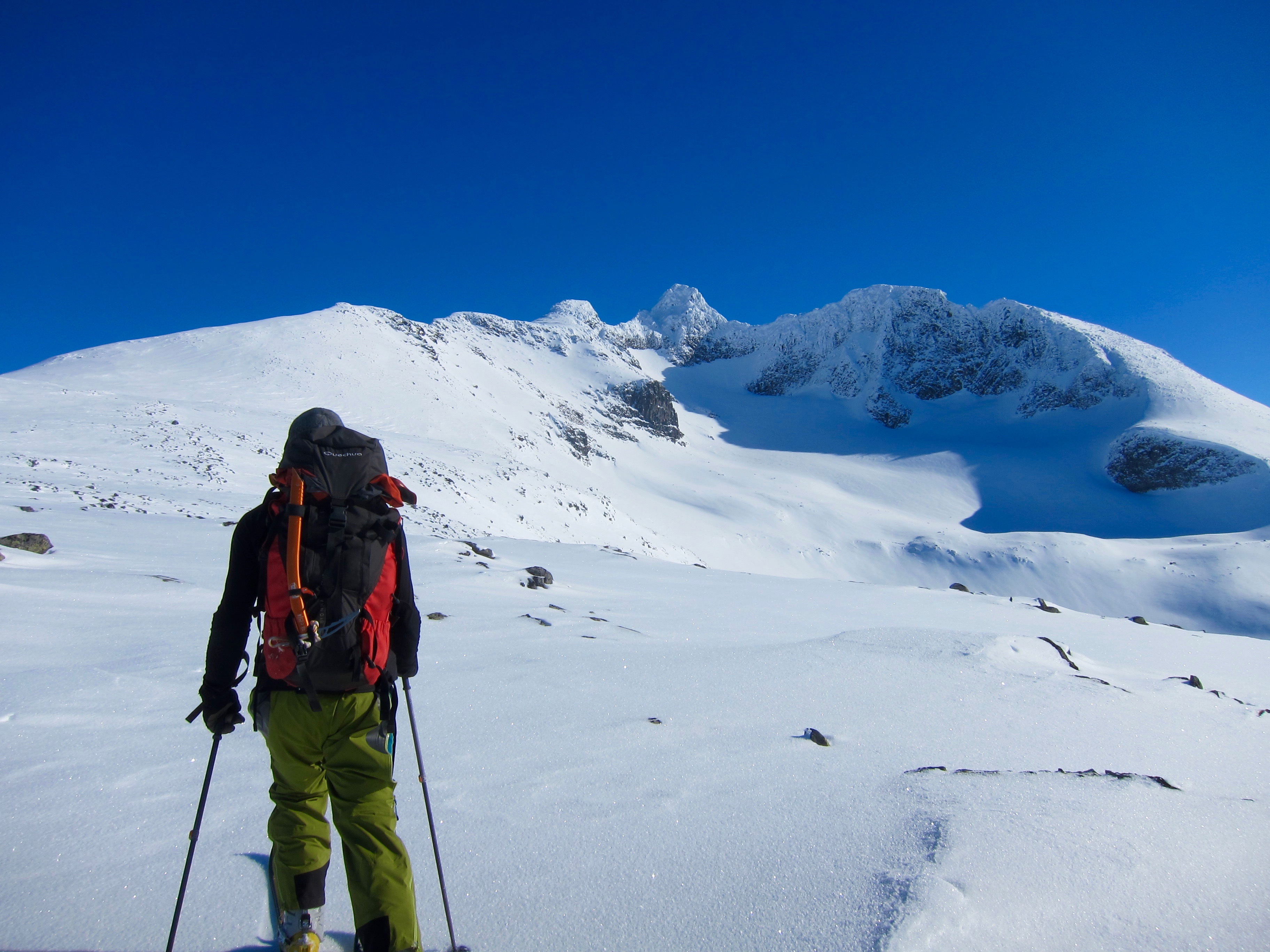 Mot Austabotntindane. Foto: Lisa Kvålshaugen Bjærum
