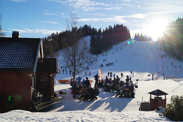 NORDSIDEN: Oslo skisenter har to sider. Trollvannskleiva en den mest rekrutteringsvennlige av de. Foto: Oslo skisenter