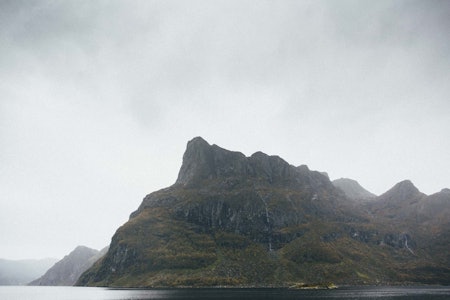 HORNELEN: Nord-Europas høyeste sjøklippe ligger i Bremanger. Foto: Kristoffer H. Kippernes hornelen