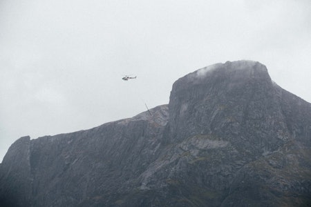 LANDEMERKE: Hornelen er en ikonisk sjøklippe i Bremanger. Foto: Kristoffer H. Kippernes via ferrata hornelen bremanger