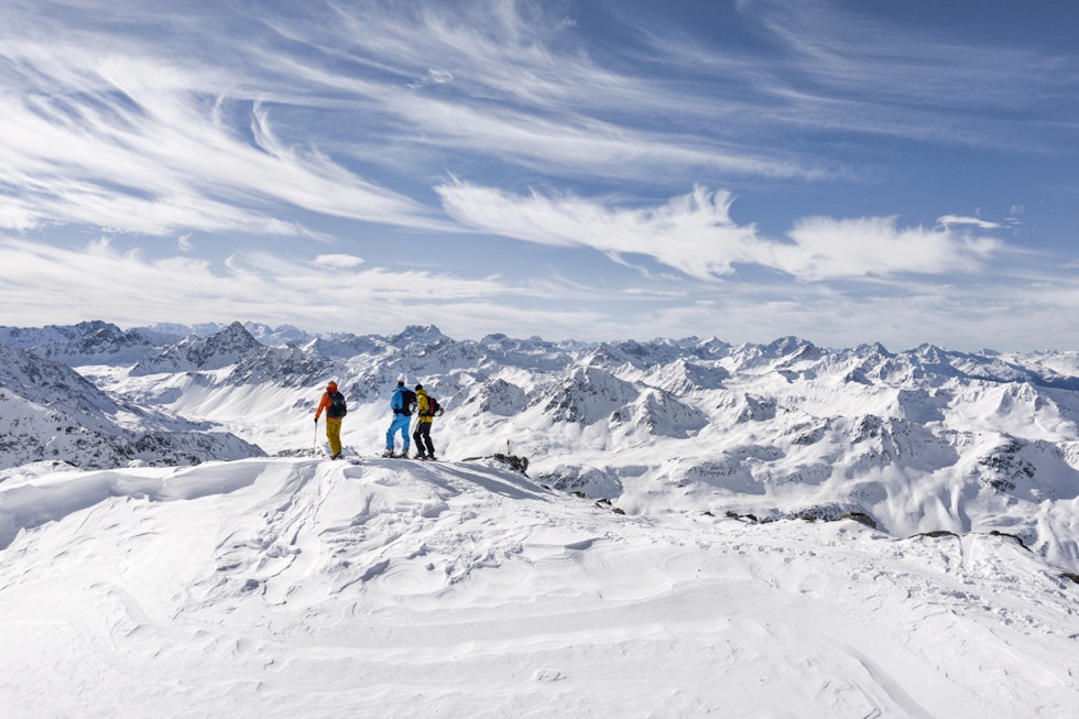 Det er ingenting som kan matche et ordentlig alpepanorama. Foto: Nico Schärer Det er ingenting som kan matche et ordentlig alpepanorama. Foto: Nico Schärer