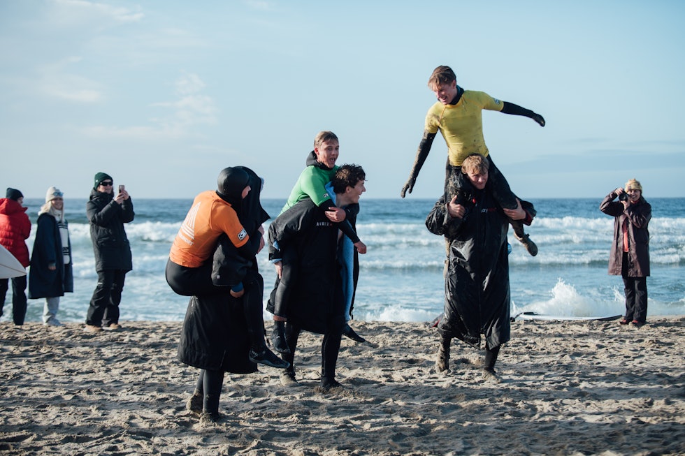 NORGES BESTE JUNIOR: – NM er noe jeg har sett frem til en stund. Etter et år med mange reiser og mye surf skulle det bli gøy å få konkurrere mot noen av Norges beste.Foto: Runa Andersen NORGES BESTE JUNIOR: – NM er noe jeg har sett frem til en stund. Etter et år med mange reiser og mye surf skulle det bli gøy å få konkurrere mot noen av Norges beste.Foto: Runa Andersen