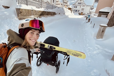 SUPERMAMMA: Heidi Pallin Aaring fra skifilmen Mom´s turn. Foto: Privat SUPERMAMMA: Heidi Pallin Aaring fra skifilmen Mom´s turn. Foto: Privat