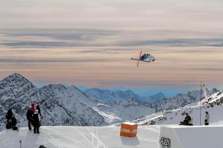 KLAR FOR SLOPESTYLE: Etter Big air seieren i Chur, er Birk Ruud nå klar for slopestyle. Foto: Freeskilandslaget