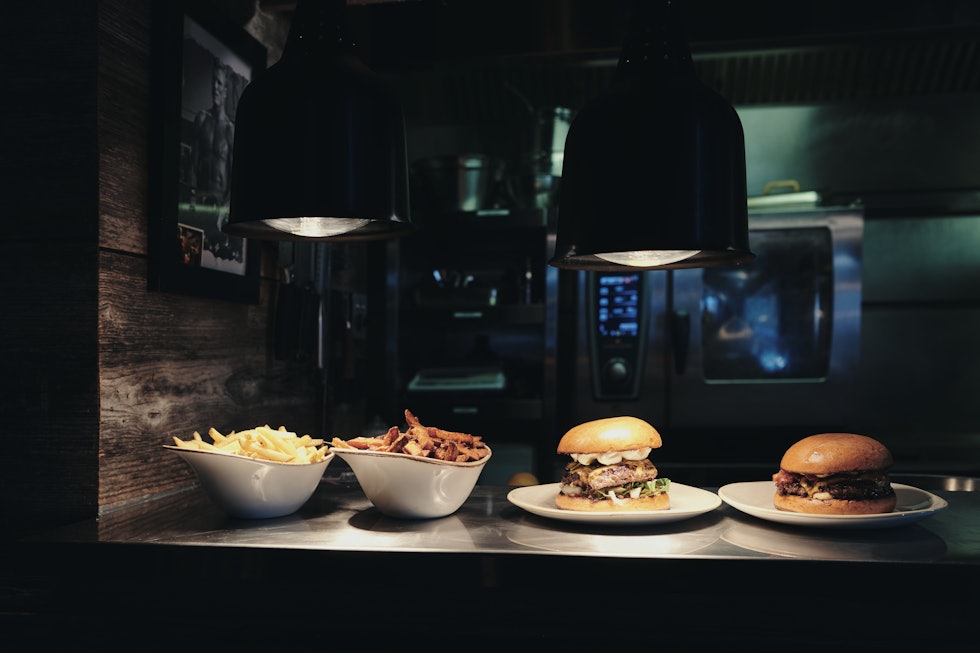 DER JA! Burger på Le Shed. Foto: Anton Enerlöv