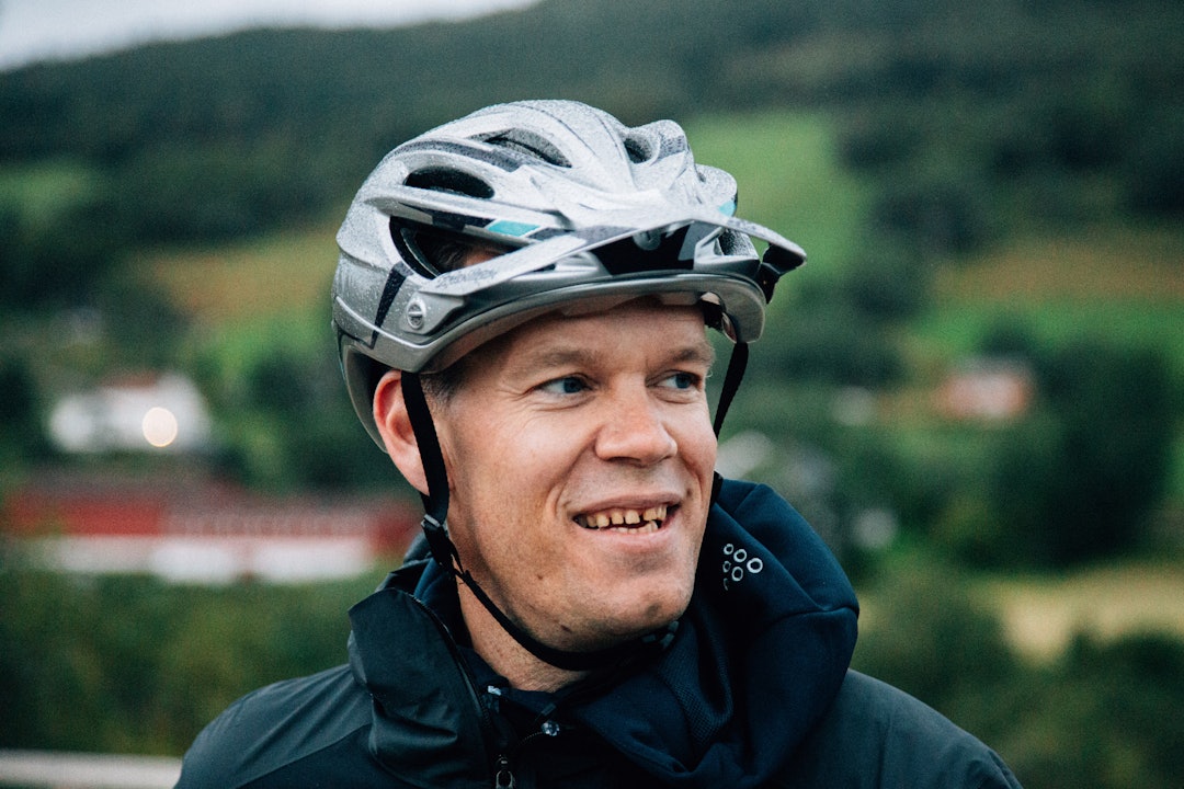 IKKE KALL MEG PRIMUS MOTOR: Stian Evensen er prosjektleder for sykkelparken, og er opptatt av å spre æren for sykkelparken utenfor egen sfære.