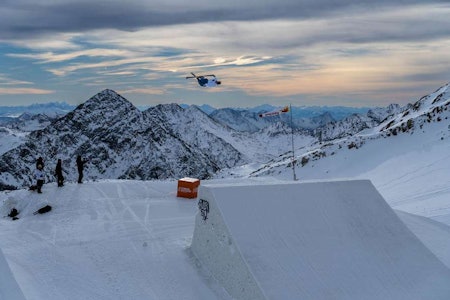 ENDA EN SEIER: Birk Ruud vant sesongens første slopestyleverdenscup i Stubai. Foto: Freeskilandslaget ENDA EN SEIER: Birk Ruud vant sesongens første slopestyleverdenscup i Stubai. Foto: Freeskilandslaget