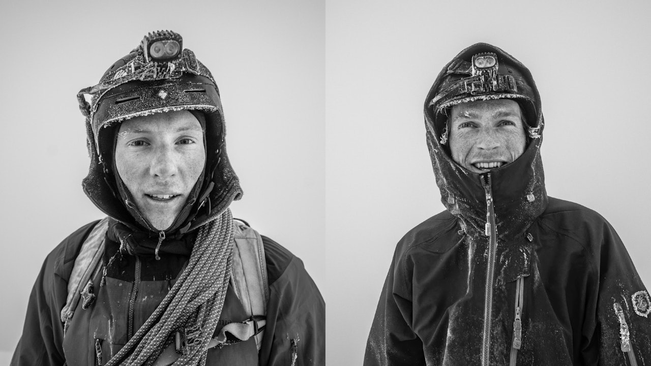 BAKMENN: Calum Macintyre og Vegard Aasen. BAKMENN: Calum Macintyre og Vegard Aasen.