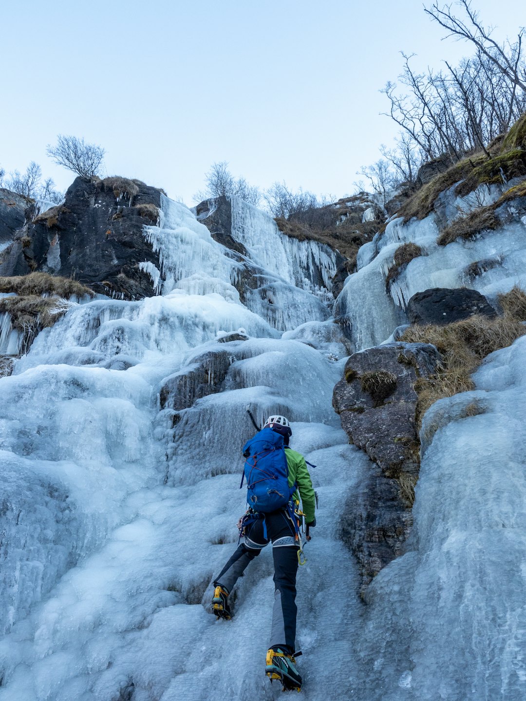 NEDRE DEL: Tynt, vått og fint på Kongsvollfossen. Foto: Nelson Neirinck