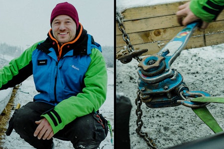 PARKSJEFEN: – En av de de utfordringene man ofte har i parken her i Norge er at (stål)rails lugger. Høy luftfuktighet, kaldt, stålkanter og stålrør er en dårlig kombo, sier Andreas Håtveit. Foto: Paul Arthur Lockhart PARKSJEFEN: – En av de de utfordringene man ofte har i parken her i Norge er at (stål)rails lugger. Høy luftfuktighet, kaldt, stålkanter og stålrør er en dårlig kombo, sier Andreas Håtveit. Foto: Paul Arthur Lockhart