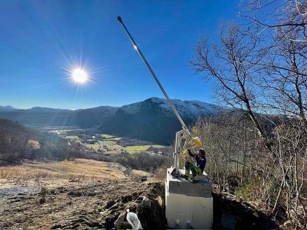 OPPGRADERT: Snøkanonanlegget i Solheisen er oppdatert foran årets sesong. Foto: Solheisen OPPGRADERT: Snøkanonanlegget i Solheisen er oppdatert foran årets sesong. Foto: Solheisen