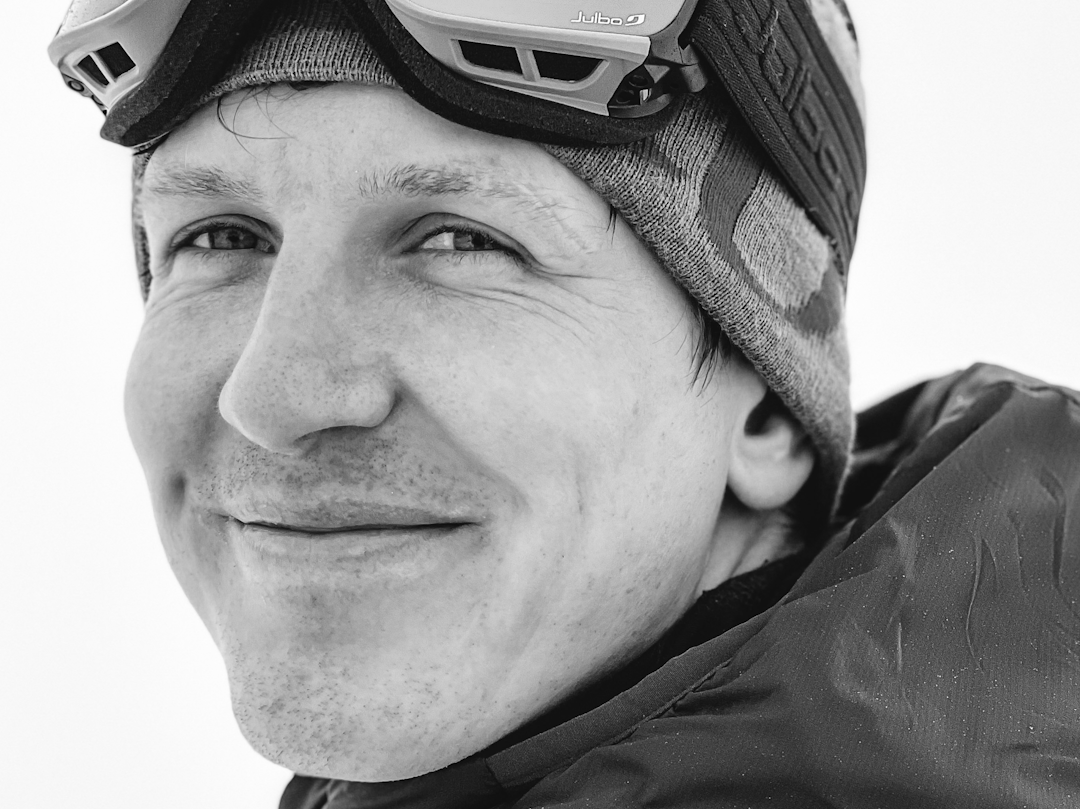 Krister Kopala kommer til High Camp Turtagrø. Krister Kopala kommer til High Camp Turtagrø.