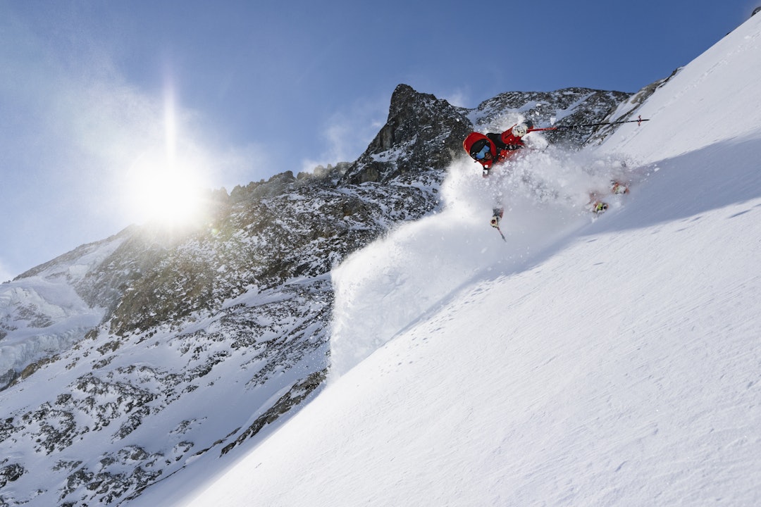 FLYT: Chad Sayers finner flyten i Vallon de Chancel. Foto: Christoffer Sjöström FLYT: Chad Sayers finner flyten i Vallon de Chancel. Foto: Christoffer Sjöström