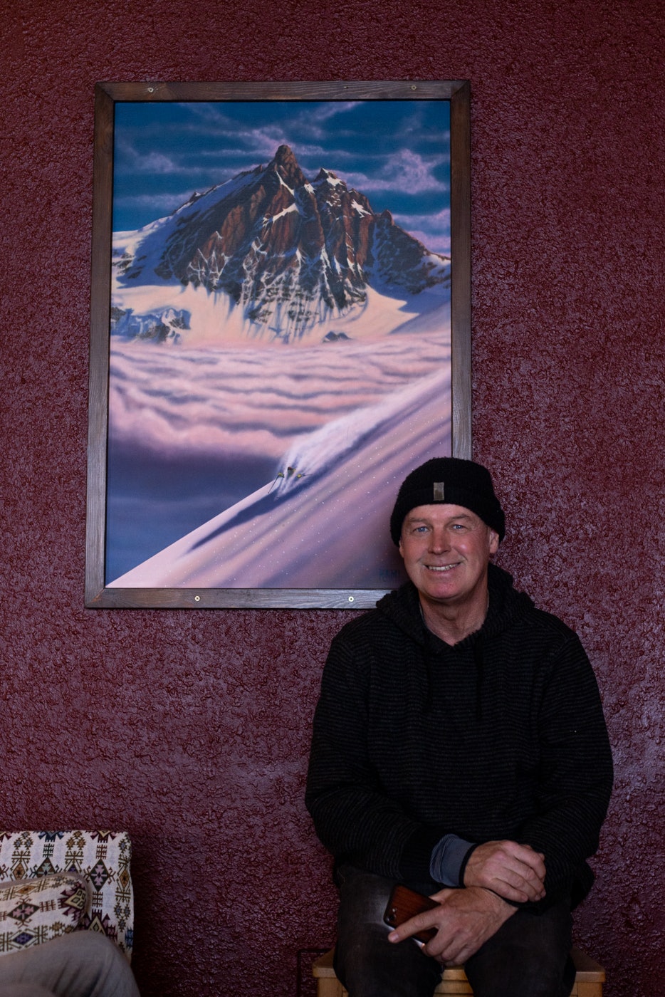 THE PELLE: Ingen annen person har vært like viktig for La Grave i moderne tid som svenske Pelle Lång. I 1989 startet han Skiers Lodge som hjalp til å forvandle en søvnig by med en nedleggingstruet heis til en av verdens mest omtalte skisteder. Foto: Christoffer Sjöström